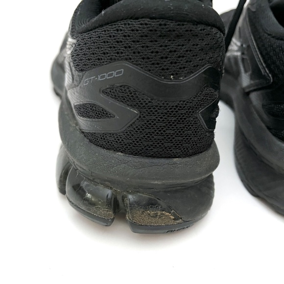 ASICS GT-1000 Running Shoes Triple Black - Picture 13 of 13